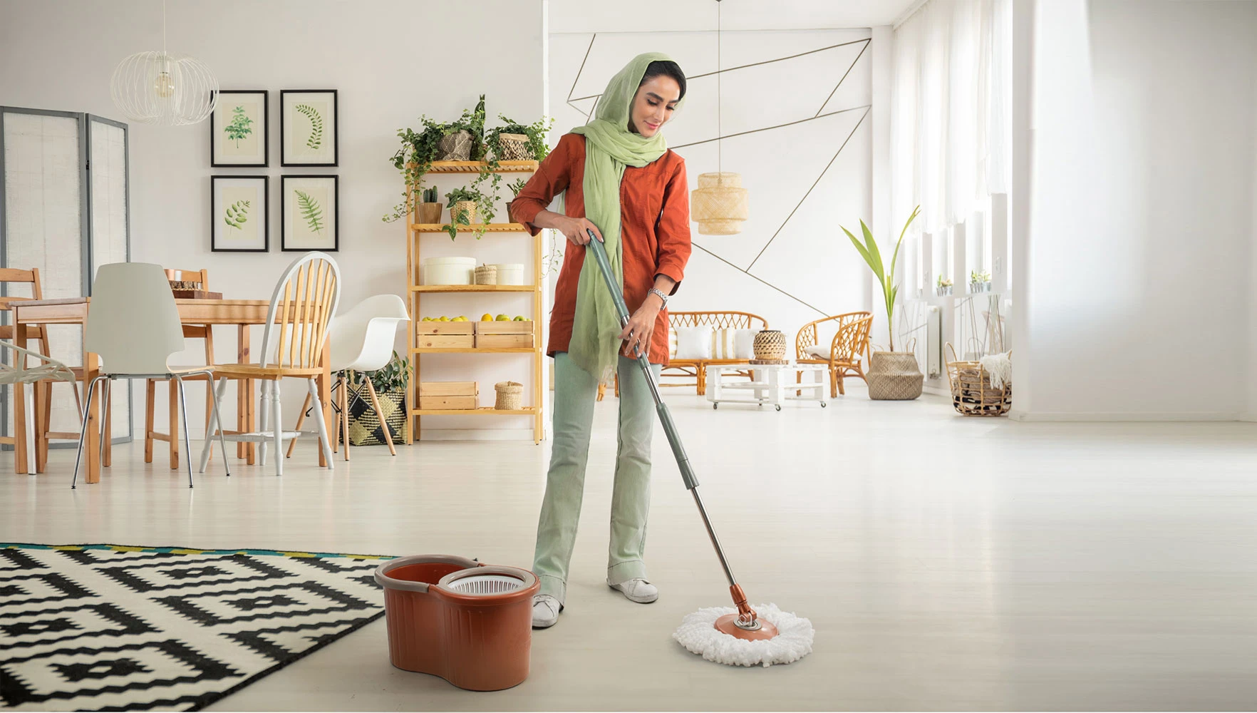 چطور زمین شوی را بهداشتی نگه داریم؟