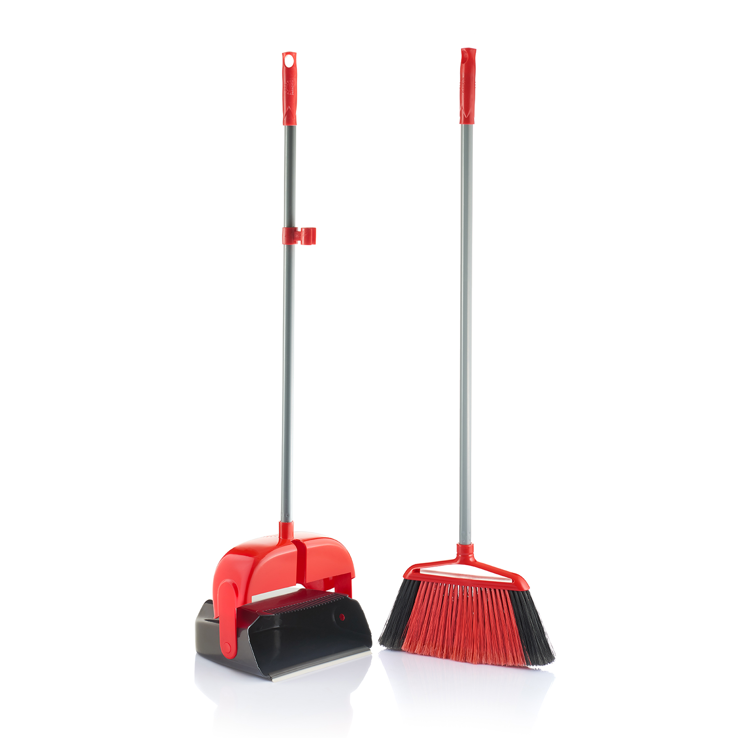 ست جاروب خاک انداز تاشو بزرگ